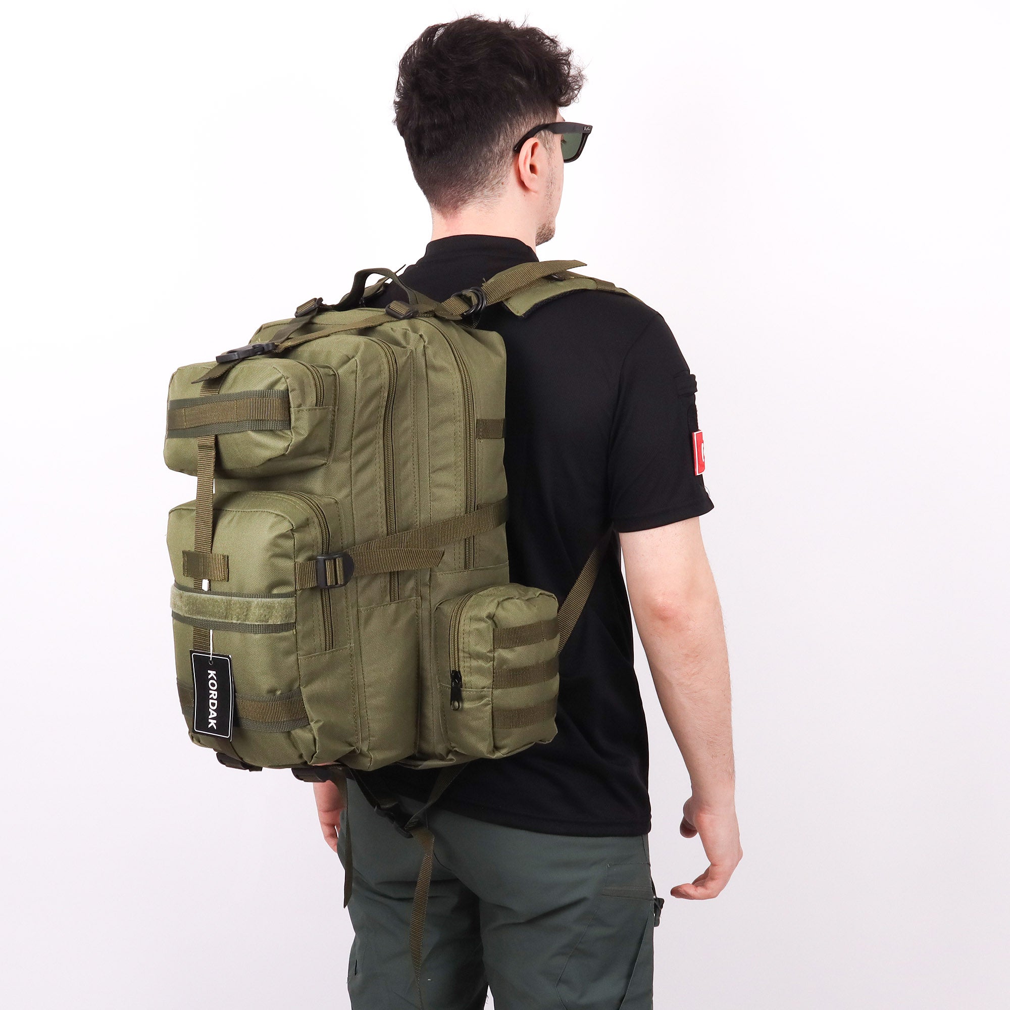 Khaki Hike Outdoor Backpack - 42 Liters Bag