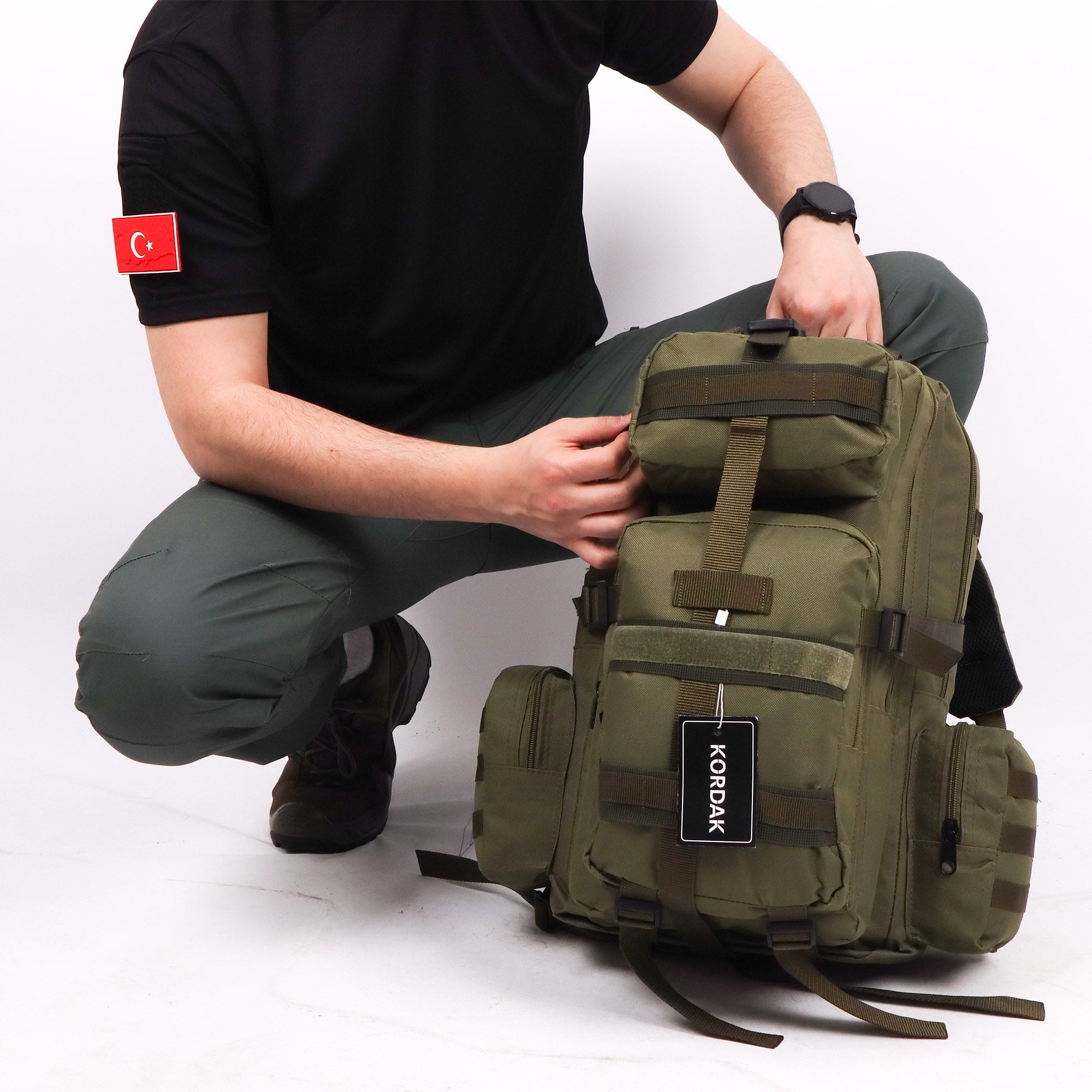 CRW Camouflage Military Outdoor Backpack - 42 Liters Bag