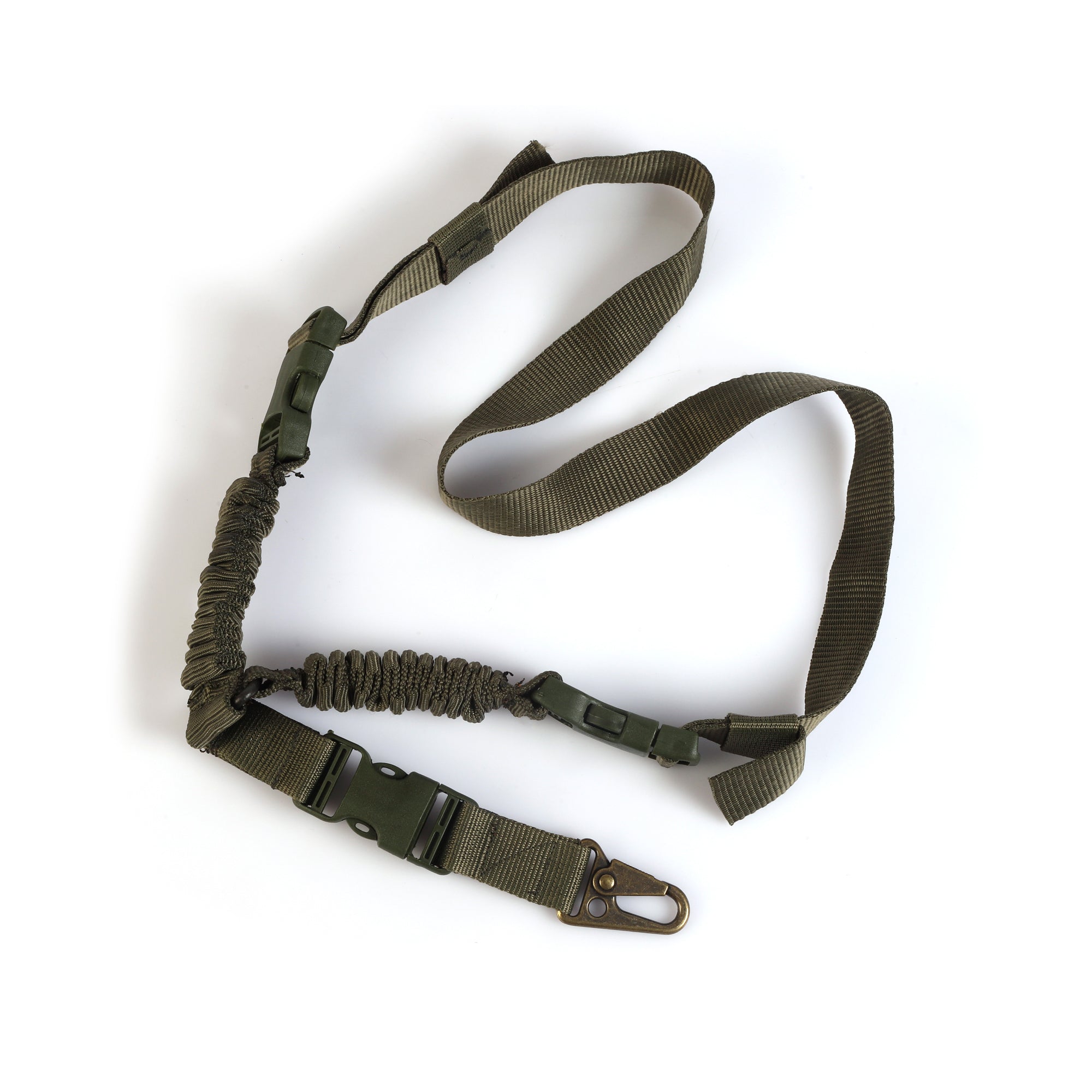 Black Single Clip Rifle Gun Sling Strap