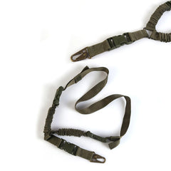 Black Single Clip Rifle Gun Sling Strap