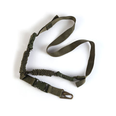 Khaki Single Clip Rifle Gun Sling Strap