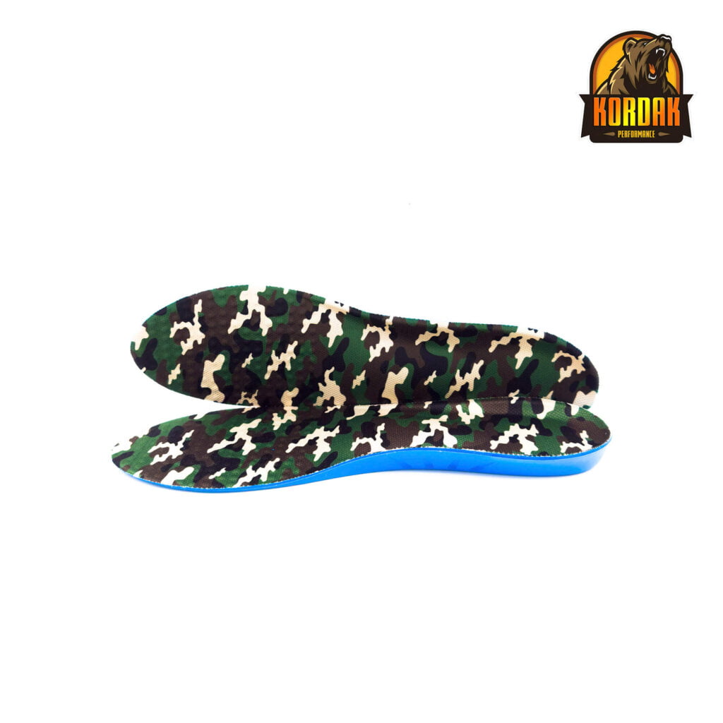 Memory Foam Special Camouflage Military Insole - Cuttable Boot Insole