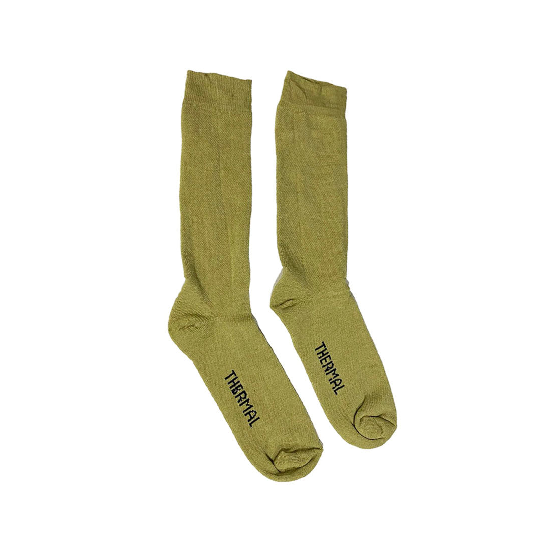 Nano Green Military Thermal Socks - Boots Socks Against Cold Weather
