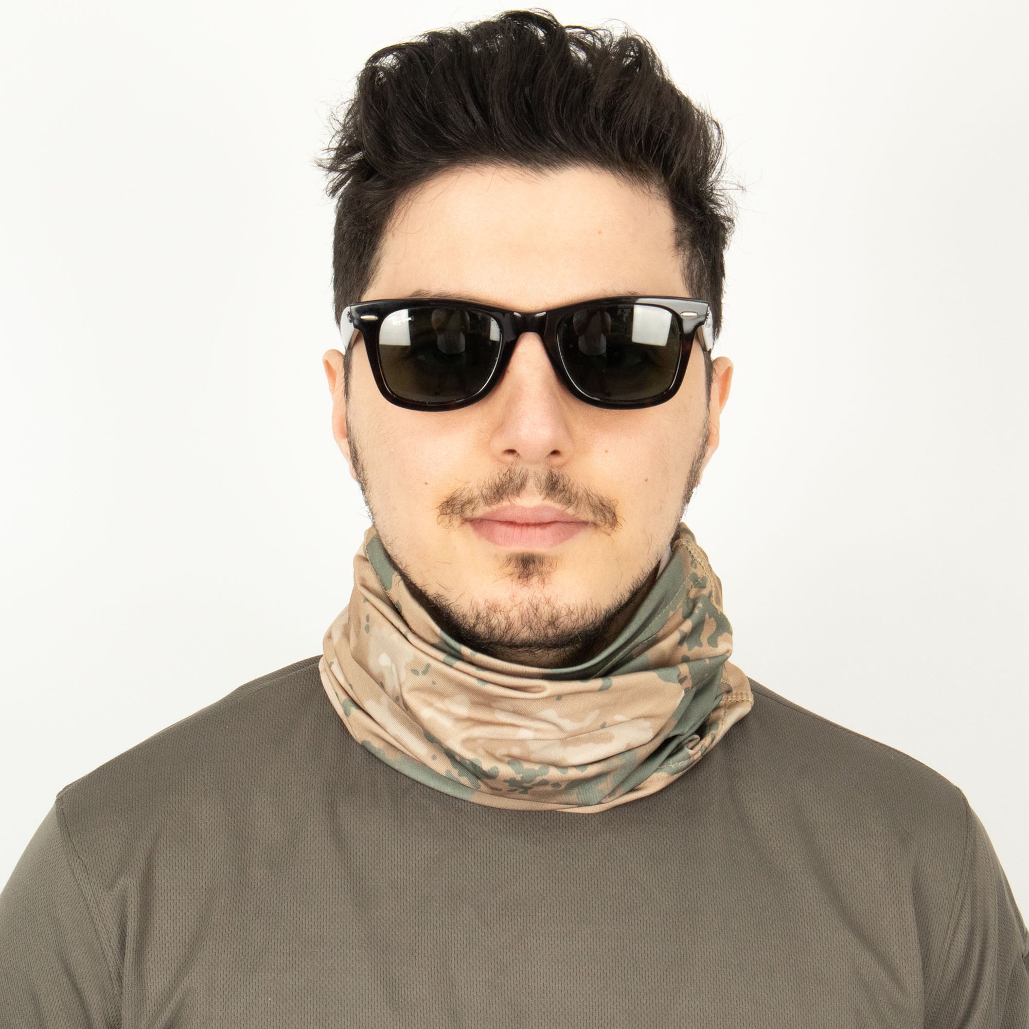 Deserton Camouflage Motorcycle Military Buff Bandana