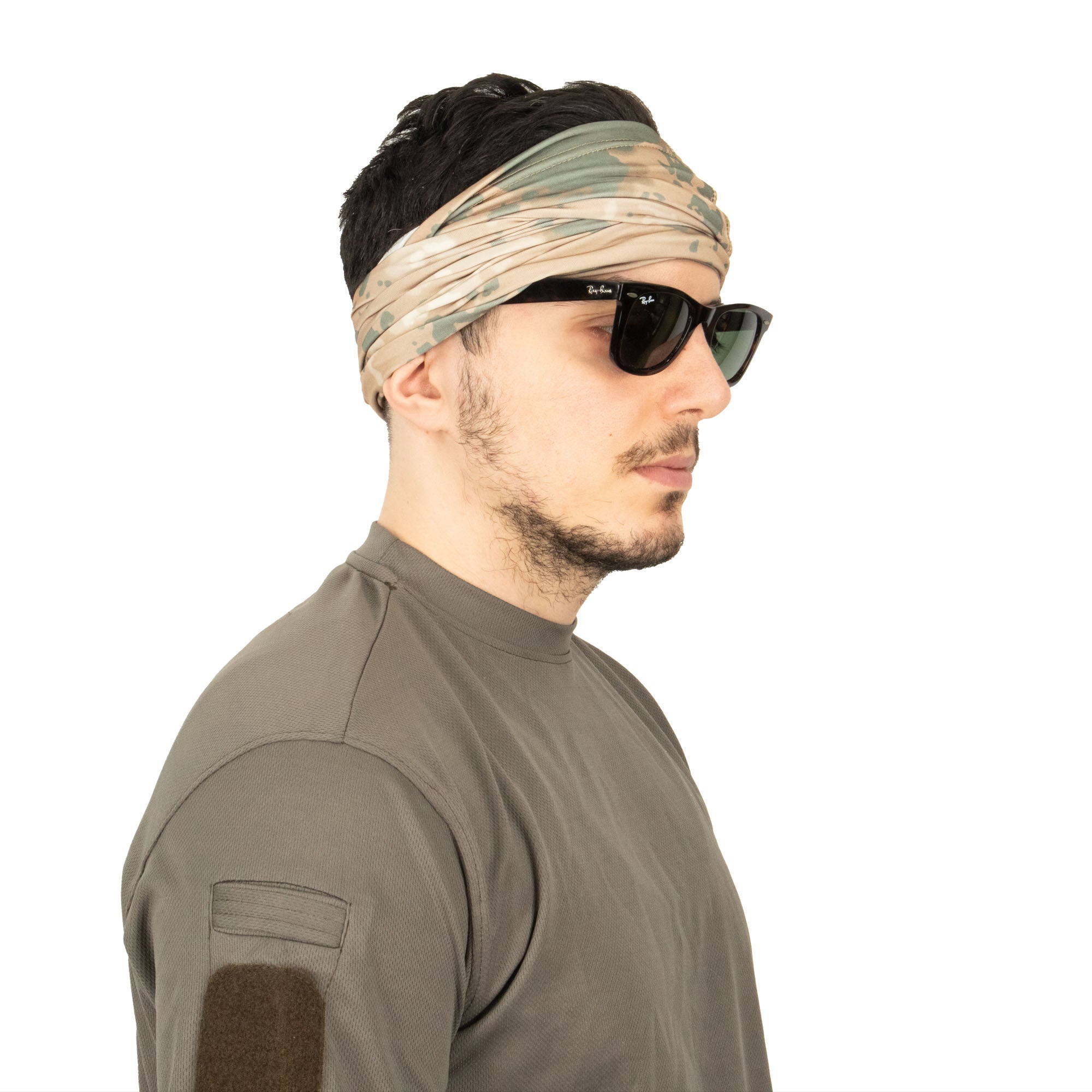 Deserton Camouflage Motorcycle Military Buff Bandana