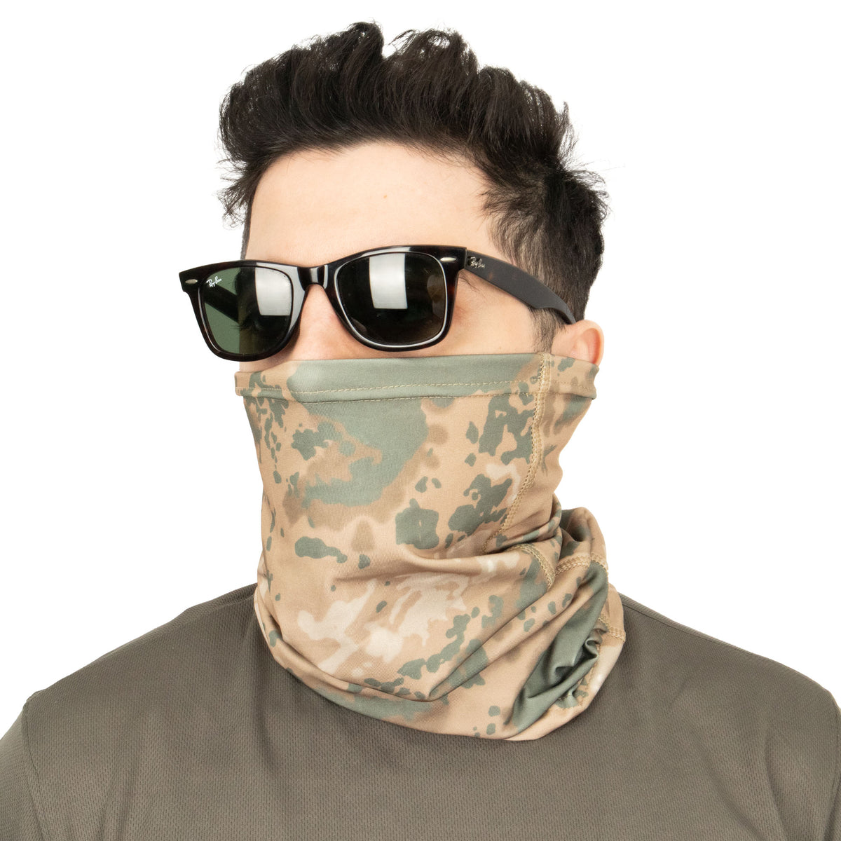 Deserton Camouflage Motorcycle Military Buff Bandana