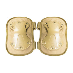 Beige Paintball Airsoft Skates Knee & Elbow Pad Set