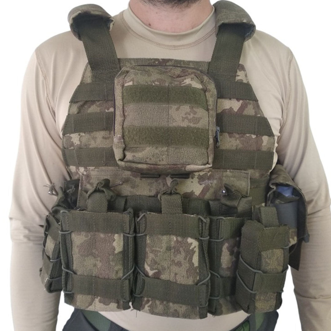 Functional Cordura CRW Camouflage Airsoft Military Tactical Vest