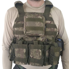 Functional Cordura CRW Camouflage Airsoft Military Tactical Vest
