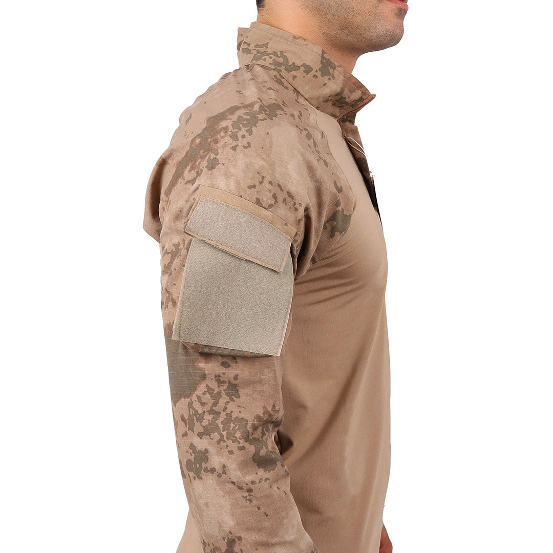 Deserton Camouflage Tactical Long Sleeve Combat Operation Shirt
